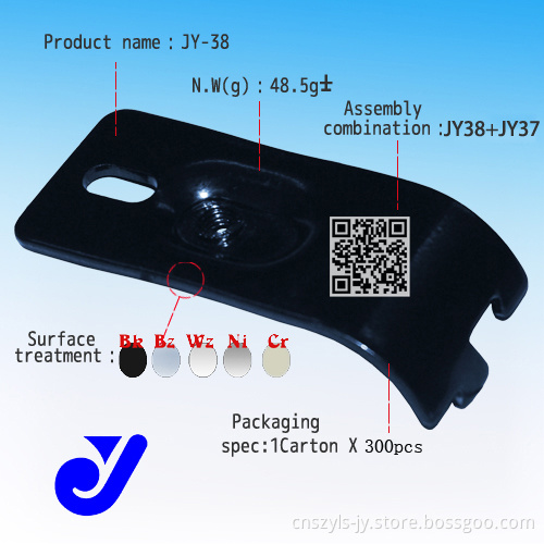 Pipe Clamp Joint with Rust Proofing|Metal Connector (JY-38)